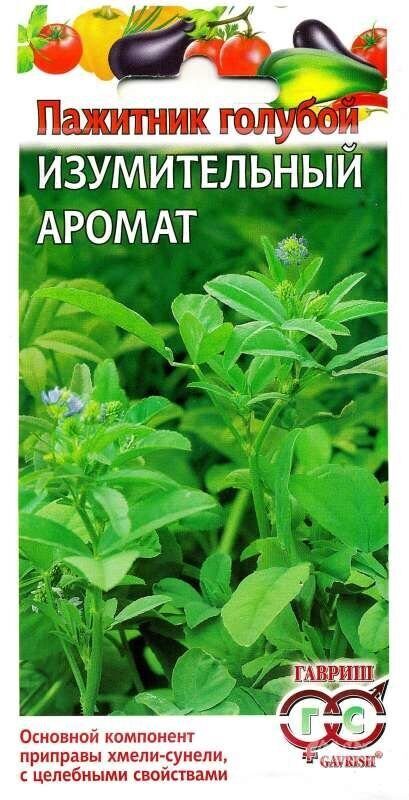 Пажитник голубой Изумительный аромат 0,1г (Гавриш)