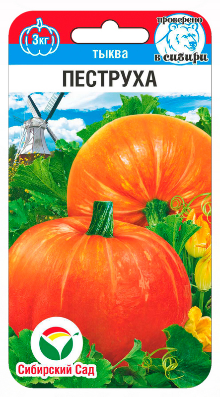 Тыква Пеструха 5шт (Сиб Сад)