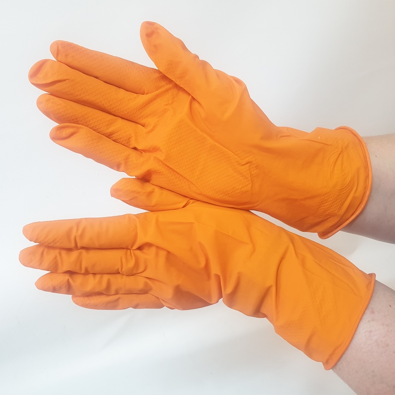 Перчатки латексные хозяйственные №2 XL (12шт)(СК-Маркет)