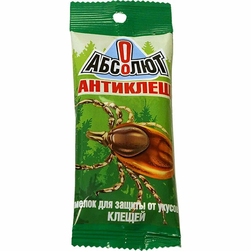 Мелок Абсолют антиклещ 25г (100шт)(Гарант)