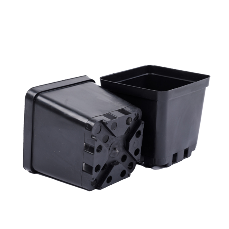 Горшок 1л 11*11*11 ЛИТОЙ ТВЕРДЫЙ КВ (Амина)(100шт)