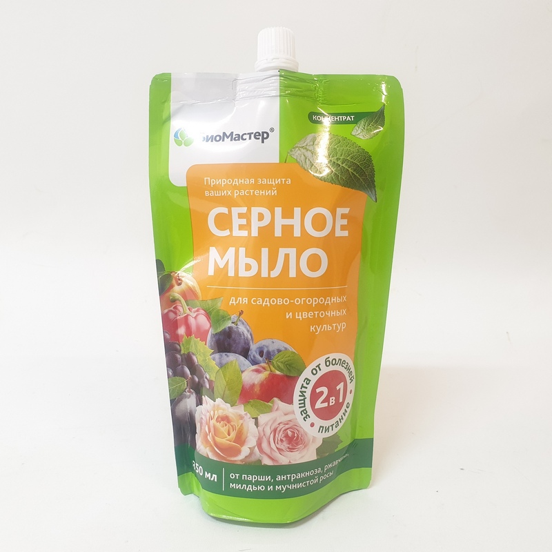 Мыло Серное 350мл (БиоМастер)(25шт)