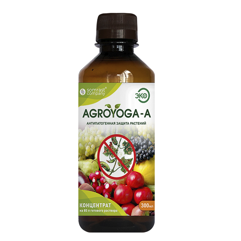 Антипатогенная защита растений AGROYOGA-A 300мл (20шт) (Сомраст)