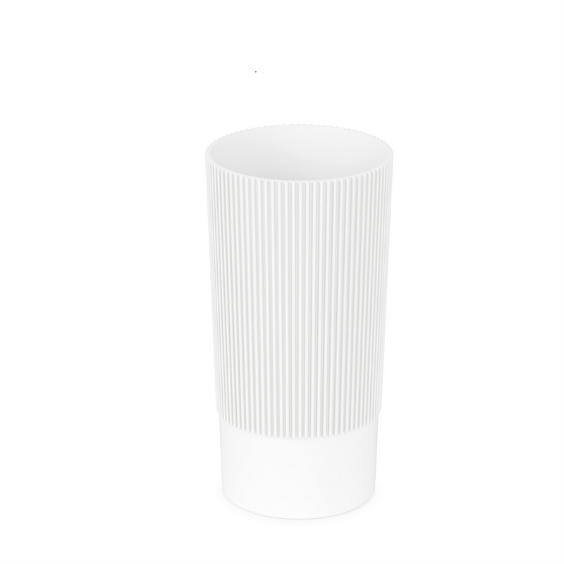 Ваза под срезку Версаль Д10см В20см белый М8933 (Альтерн)