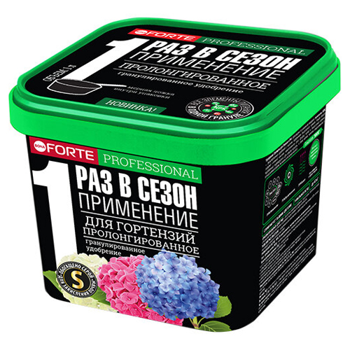 Бона Форте 1л ВЕДРО Гортензия с кремнием пролонгированное (БФ)(12шт)