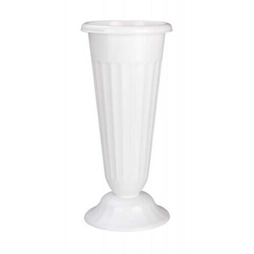 Ваза под срезку 6л h44см белый М5352 (Альтерн)(5шт)