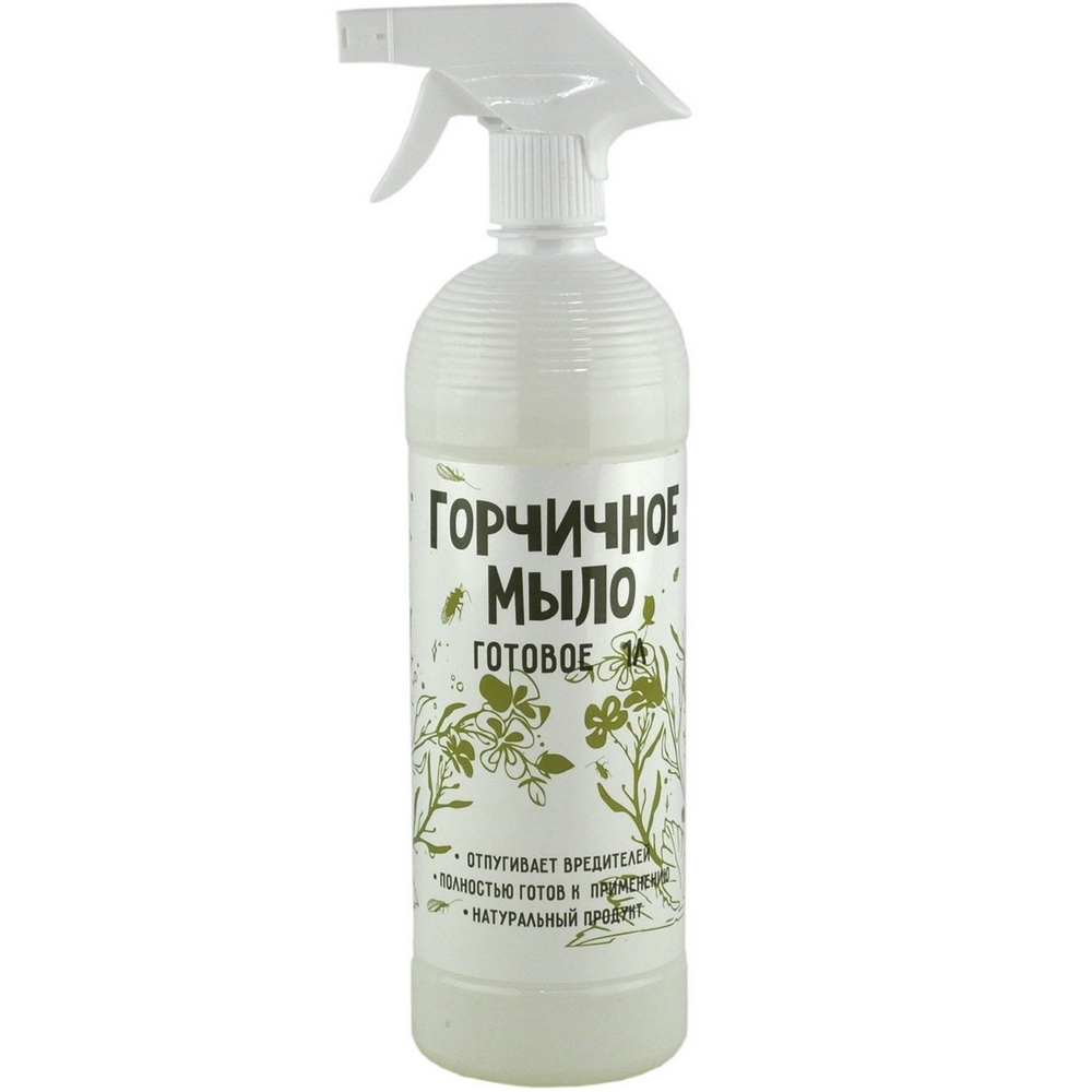 Мыло Горчичное с распылителем 1л (Биотехнологии)(8шт)