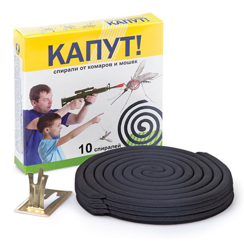 Спирали Капут от комаров 10шт (Ваше Хоз)(60шт)