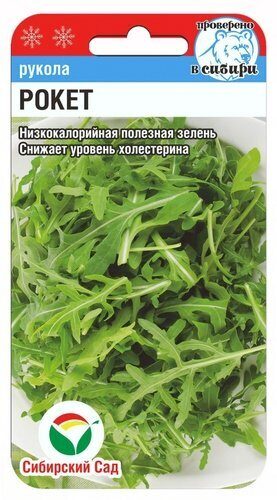 Рукола Рокет 0,5г салат (Сиб сад)