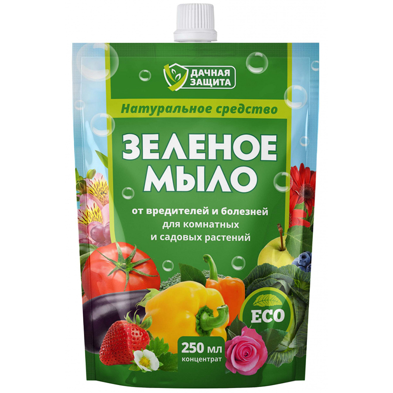 Мыло Зеленое 250мл (25шт)(БиоМастер)