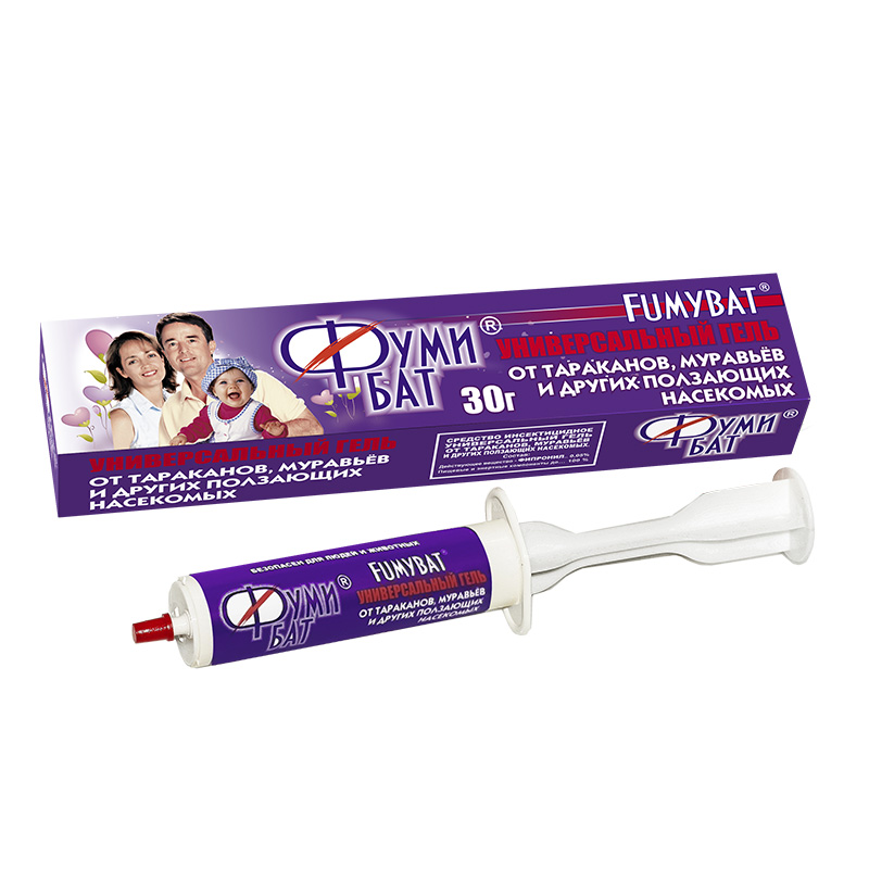 Гель Фумибат от тарак мурав 30г (Оборонхим)(48шт)