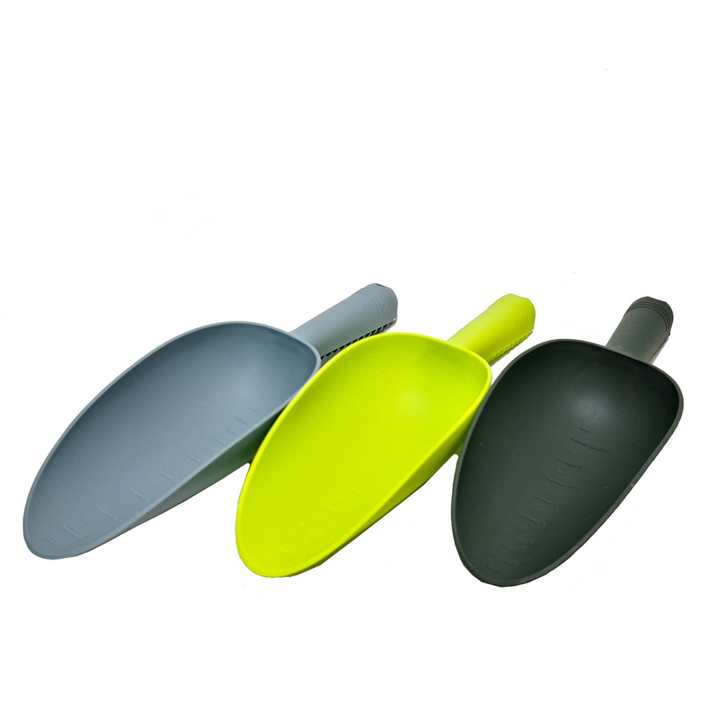 Совок SBHY105 пластиковый микс (Сиб Сад)(120шт) 