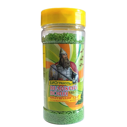 Великий Воин 180г Био гранулы от муравьев (Ваше Хоз)(18шт)