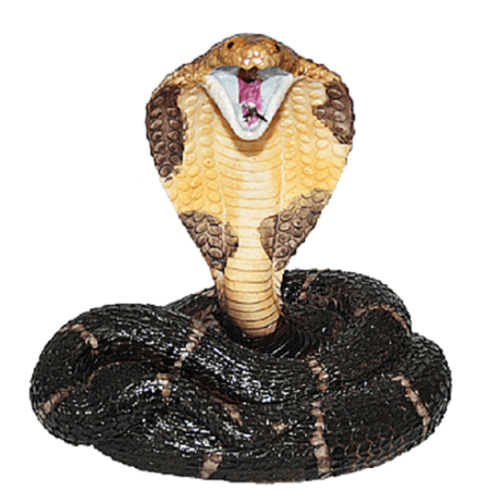 Садовая фигура Кобра свернувшаяся 12812 (21х20см) (М)