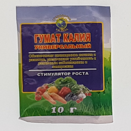 Гумат калия 10г (200шт)(Рейхардт)
